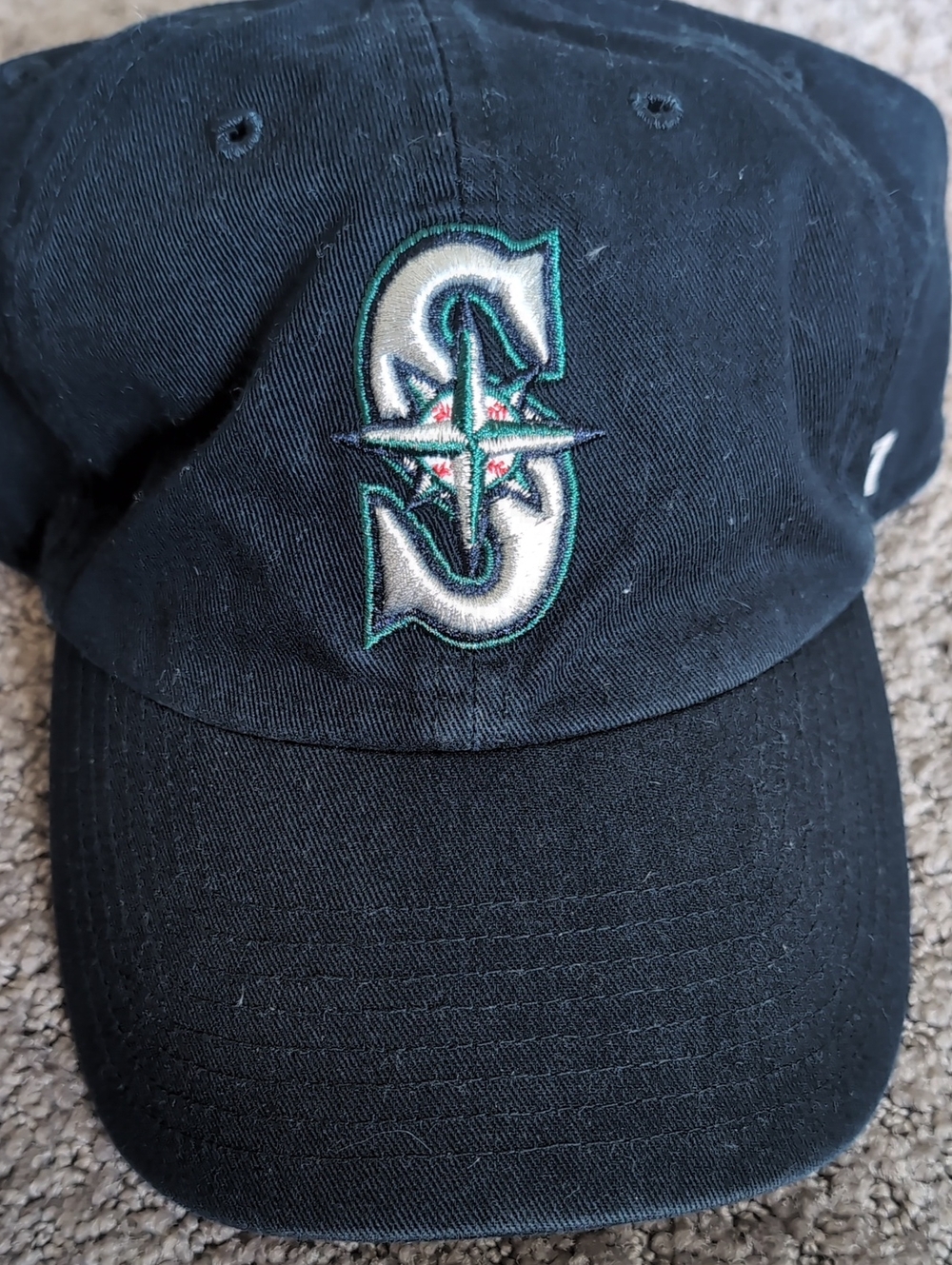 Seattle Mariners Women's Adjustable Baseball Cap Hat - Picture 6 of 6